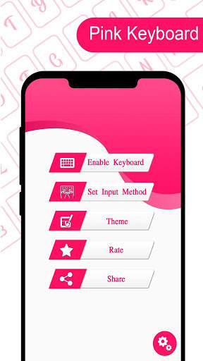 Pink Keyboard 2020 screenshot 4