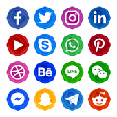 All Social Apps أيقونة