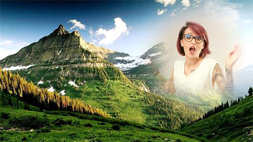 Mountain Photo Frames 4 تصوير الشاشة