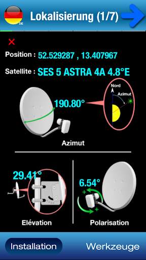 Dish Installation und Zeiger screenshot 4