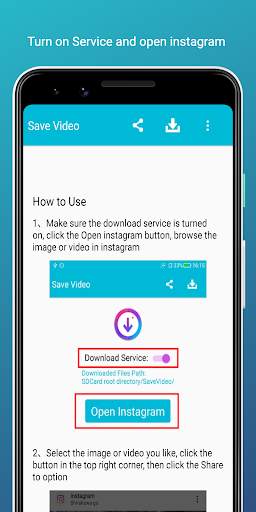 Download Video for Instagram screenshot 1