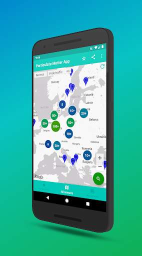 Particulate Matter App screenshot 1