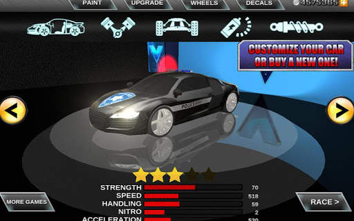 Crazy Driver 3D Deber Policía screenshot 1