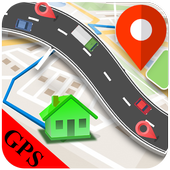 GPS Navigation – Road Maps – GPS Coordinates App icon