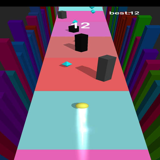 Bolt Blocks 3D - Color Ball Run Game 2020 screenshot 5