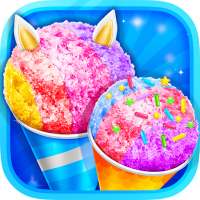 Unicorn Snow Cone - Trendy Unicorn Carnival logo