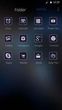 Blue Tech Cool Theme screenshot 3