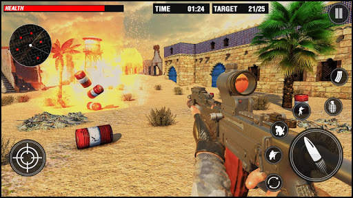 Gun simulator : War Guns Game Simulation Shooter screenshot 10