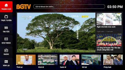 BGTV Go cho Smart TV screenshot 1
