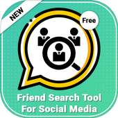 Unlimited Friends Search for Whatsapp logo