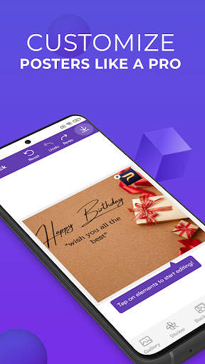 Pamflet & logo Pembuat Poster screenshot 5