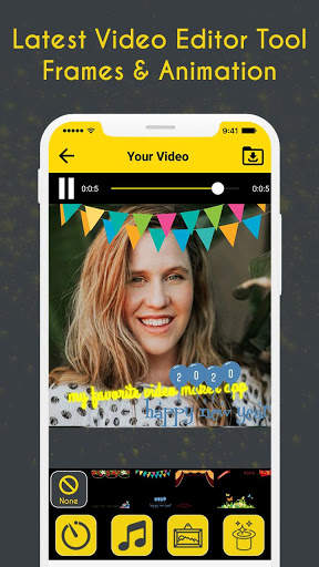 Happy New Year Video Maker 2020 - Photo Slideshow screenshot 6