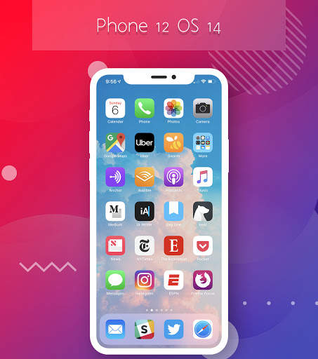 iPhone 12 Launcher, OS 14 Launcher, Control Center screenshot 3