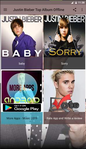 Justin Bieber Top Album Offline screenshot 1