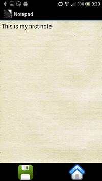 Notepad screenshot 2