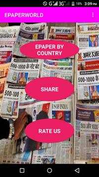 NEWPAPER  WORLD-READ ONLINE NEWSPAPER screenshot 1