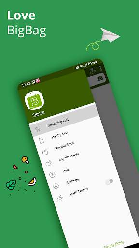 Shopping List: BigBag Pro screenshot 1