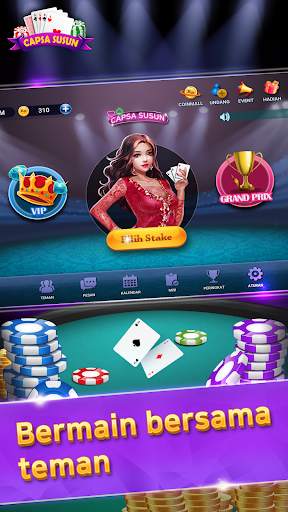 Capsa Susun Nesia  - Game Kartu Online Nesiaplay 1 تصوير الشاشة