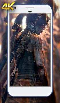 Lara Croft HD  Wallpaper 4 تصوير الشاشة