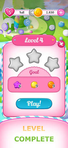 Candy jewel witch match 3 saga screenshot 2