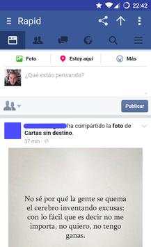 Rapid for Facebook Lite screenshot 2