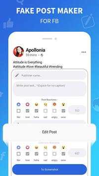 Fake Post Maker For Facebook screenshot 6