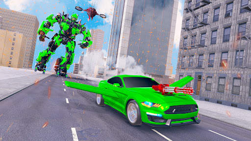 Flying Car Shooting - Car Game screenshot 3