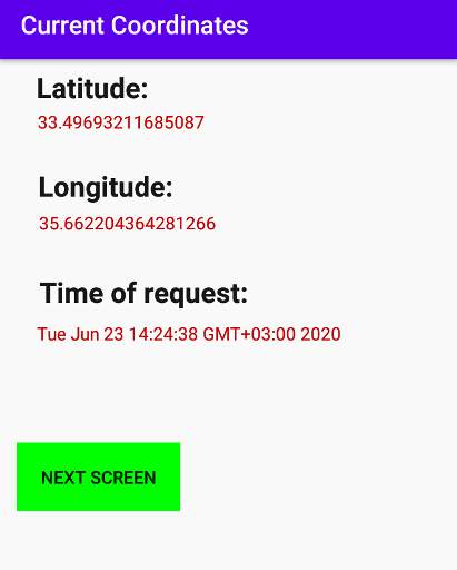 my location-current coordinates-drive and save screenshot 1