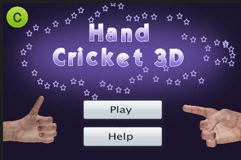 Hand Cricket 3D screenshot 1