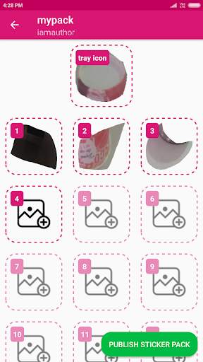 Personal Stickers Maker and Collection screenshot 5