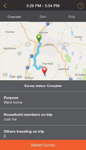 rMove: Travel Survey screenshot 3