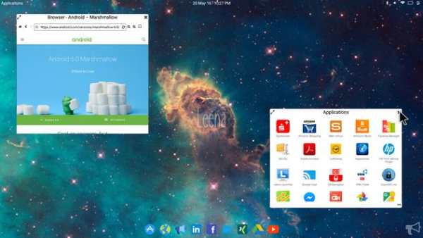 Leena Desktop UI (Multiwindow) скриншот 4