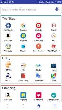 C Browser screenshot 1