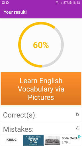 Learn and Test your English Grammar скриншот 5