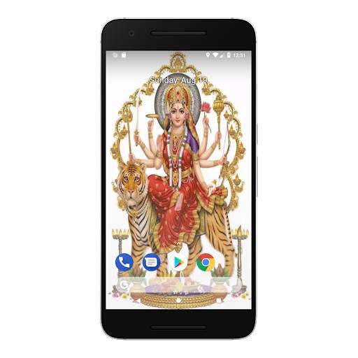 Maa durga live wallpaper 2018 screenshot 6