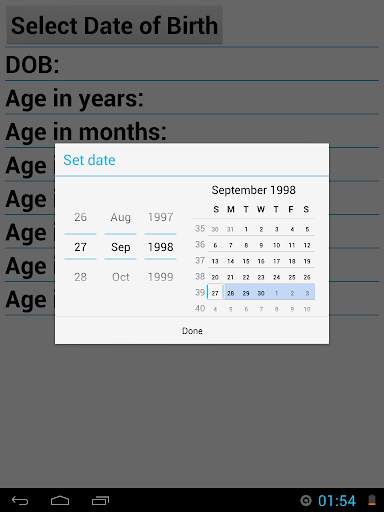 Age Calculator screenshot 7