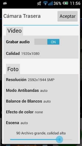 Dron Camara Control FPV screenshot 3