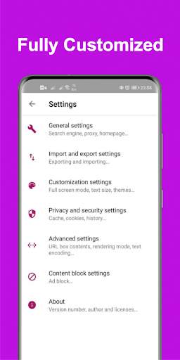 SiBrowSer VPN Proxy screenshot 2