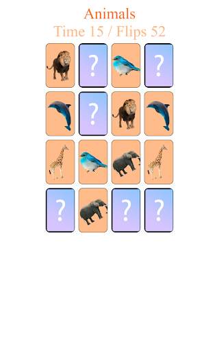 Free Memory Games - Animals screenshot 7
