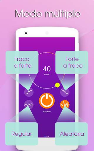 Aplicação de vibração - vibrador forte screenshot 2