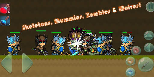 Happy Knight Quest - Legend Warrior Action RPG screenshot 2