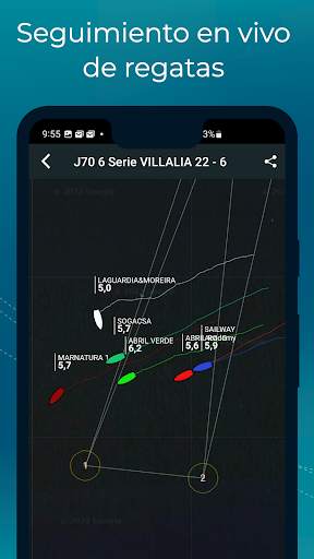 eStela - Sailing tracker screenshot 1