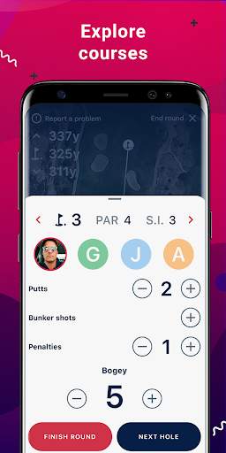 Golf GPS APP - FreeCaddie screenshot 3