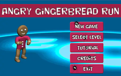 Angry gingerbread run screenshot 1