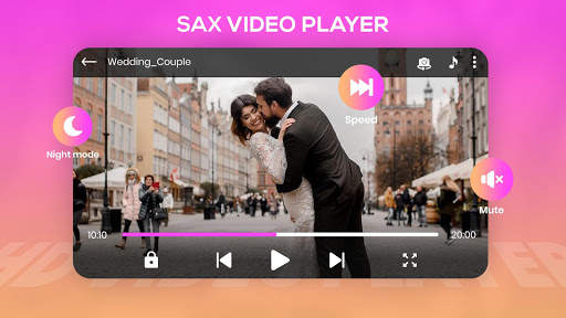 Sax Video Player - All Format HD Video Player 2020 screenshot 7