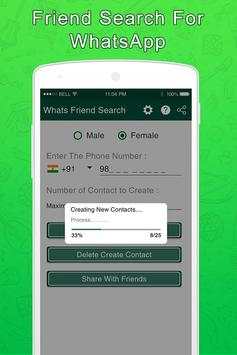 Friend Finder for WhatsApp Number : Girlfriend screenshot 2
