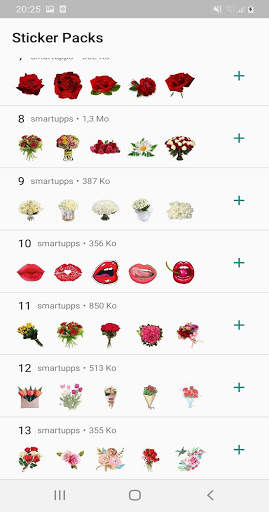 🌹 Roses 🌹 stickers (WAStickerApps) screenshot 2