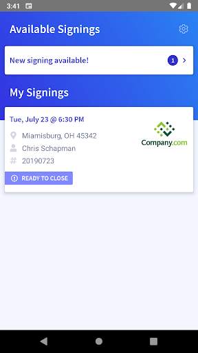 Signing Catch screenshot 2
