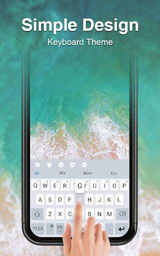 Simple Design Keyboard Theme screenshot 2