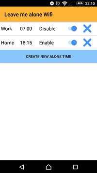 Leave me alone Wifi screenshot 1